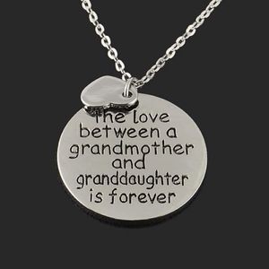 5/$25 New grandmother and granddaughter necklace